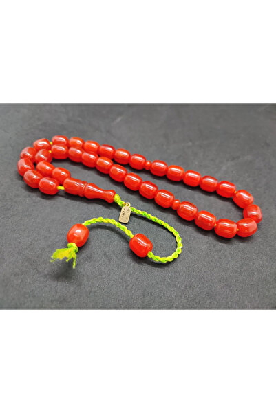 İskeçe Tesbih Osama Omari Masterpiece Old-Style Flattened Rooster Imame 50 Ye...
