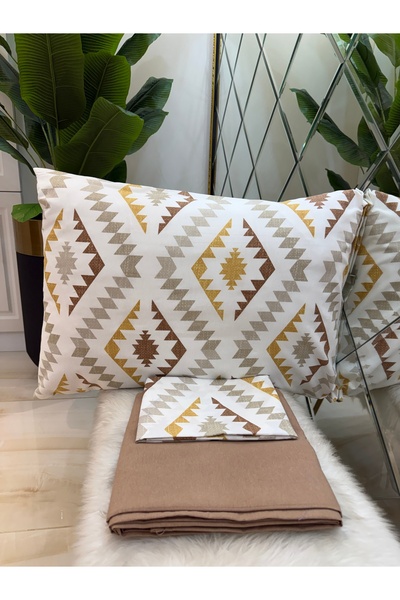 micoton Single Bed Sheet and Pillowcase Set Without Elastic