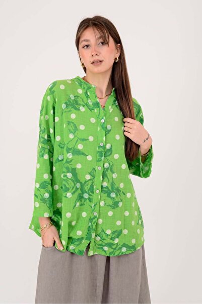 Park Moda 25003 Πουκάμισο με σχέδιο πουά