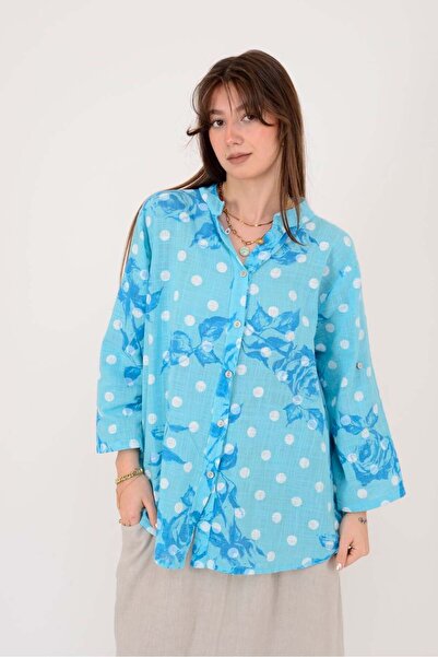 Park Moda 25003 Πουκάμισο με σχέδιο πουά