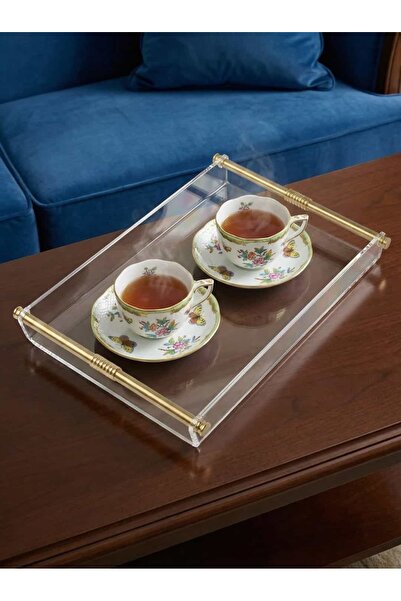 i love home glass صينية كبيرة من البليكسي الأرز المكثف 28.5 * 38 سم