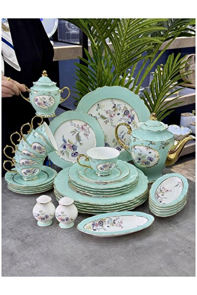 ROY KING Linda Fine Bone China Porselen 36 Parça Kahvaltı & Brunch Takımı
