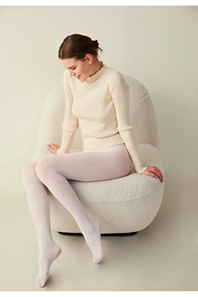 Penti Μικρο-καλσόν 40 DEN - Ματ και Αδιαφανές Λευκό