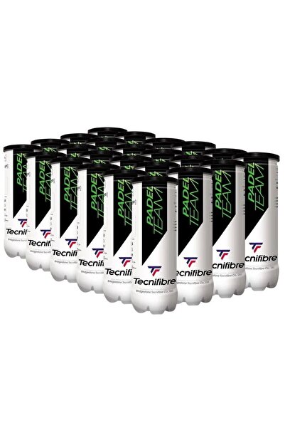 Tecnifibre Padel Team 3'lü Koli 24 Kutu Padel Topu