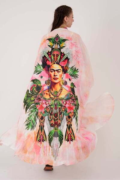 Park Moda AN4013 ΦΡΙΝΤΑ ΚΙΜΟΝΟ ΜΕ ΣΧΕΔΙΟ ΛΟΥΛΟΥΔΙΩΝ