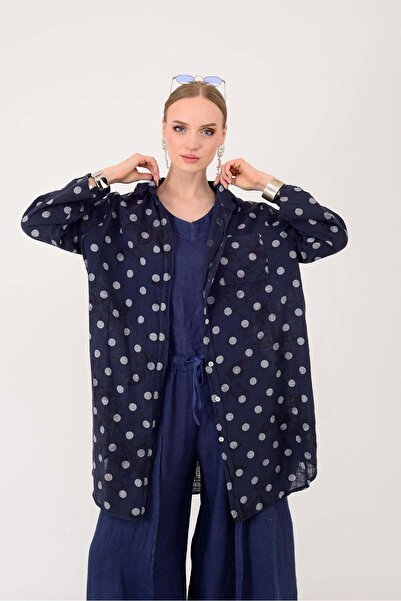 Park Moda 2502 ΠΟΥΚΑΜΙΣΟ ΤΟΥΝΙΚ ΜΕ ΣΧΕΔΙΟ ΠΟΥΑΝΤΕΣ