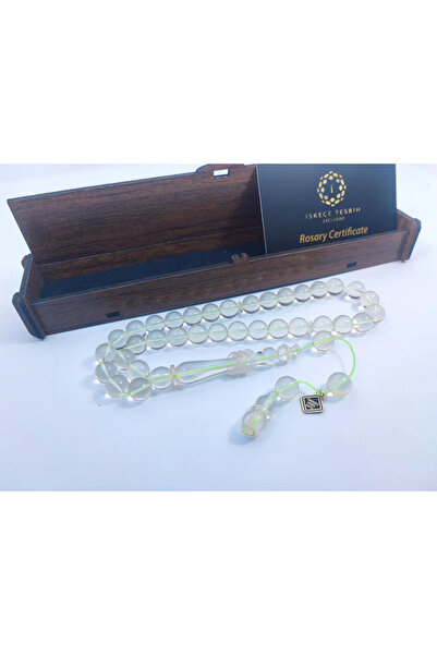 İskeçe Tesbih İskeçeli Cemil Masterpiece 22.50 Gr. Ringed Imame 0.6 Delim Tra...