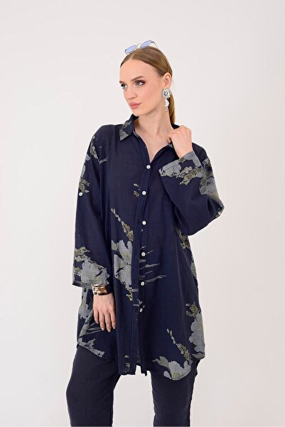 Park Moda 2502 ΠΟΥΚΑΜΙΣΟ-ΤΟΥΝΙΚ ΜΕ ΣΧΕΔΙΟ ΜΠΟΥΚΕΤ