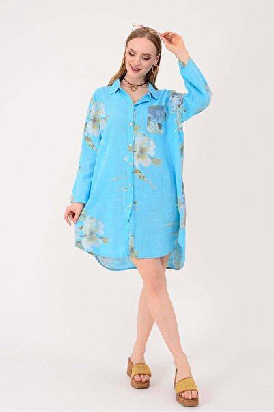 Park Moda 2502 ΠΟΥΚΑΜΙΣΟ-ΤΟΥΝΙΚ ΜΕ ΣΧΕΔΙΟ ΜΠΟΥΚΕΤ