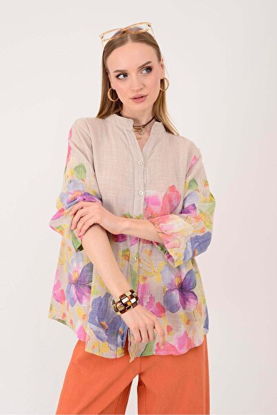 Park Moda 25003 ΠΟΥΚΑΜΙΣΟ ΜΕ ΣΧΕΔΙΟ ΤΖΕΛΙΝΣΙΚ