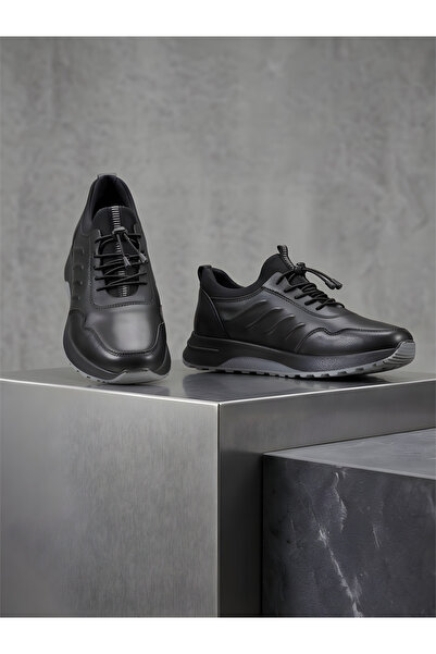 CRC AYAKKABI Crc Men's Daily Comfortable Genuine Leather Sneaker Shoes Eva So...