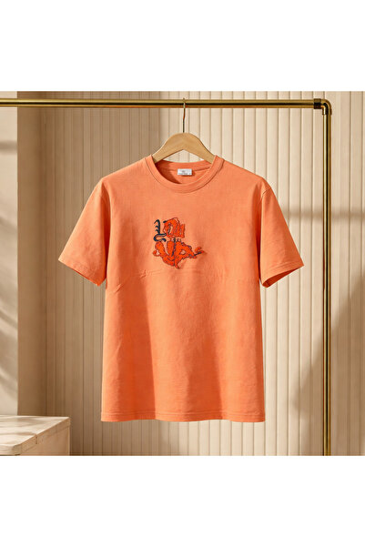 YŞRLİNE COLLECTİON YŞR Oversize T-Shirt με στάμπα στην πλάτη – Unisex Βαμβακε...