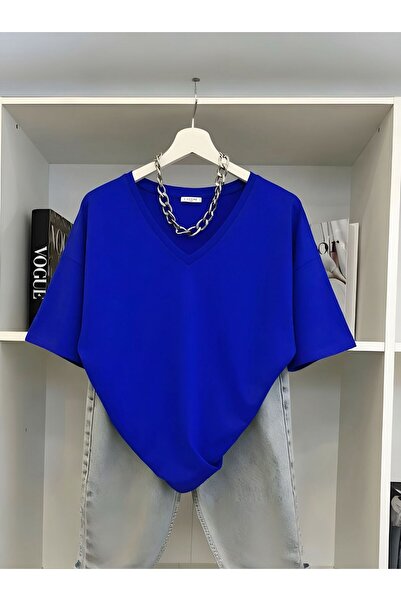 BENROMA Μπλουζάκι με λαιμόκοψη V σε μεγάλο μέγεθος 2VQ4