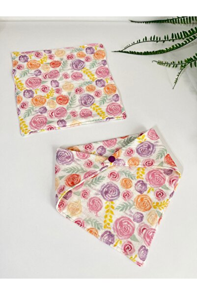 Alis Baby Collection Baby Feeding Bib/ Muslin Drool Diaper and Mouth Wipes/ S...