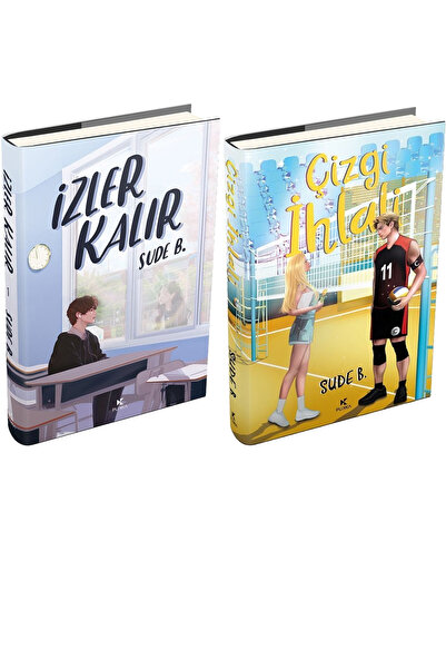 Pukka yayınları İzler Kalır 1 Ciltli ve Çizgi İhlali Ciltli (Sude B.) 2li Set
