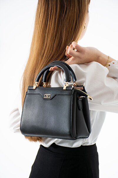 KIRASE Women's Quality Leather Medium Size Stylish and Elegant Handbag with L...