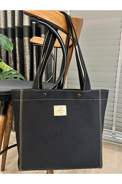 NARRATİVA Women's Black Denim Bag Shoulder Bag