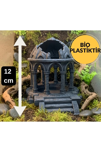 FLEXIS WE MAKE IT POSSIBLE FOR YOU Gotik Tapınak Harabesi Konseptli 12 cm Ter...