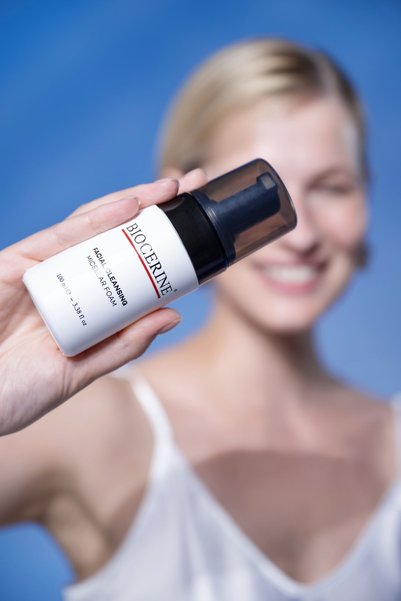 BIOCERINE Sabunsuz Ultra Nazik Yüz Temizleme Köpüğü - Tüm Cilt Tipleri İçin
