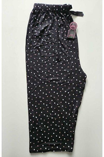 Lady Queen Lycra Ring Viscose King Size Capri Pajama Bottoms 6021
