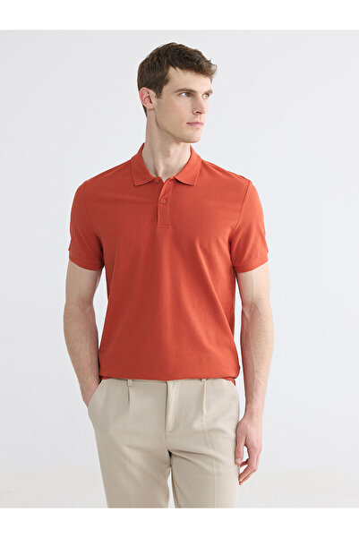 LC Waikiki Nevavm Polo Collar Pique Men's T-Shirt with Difference