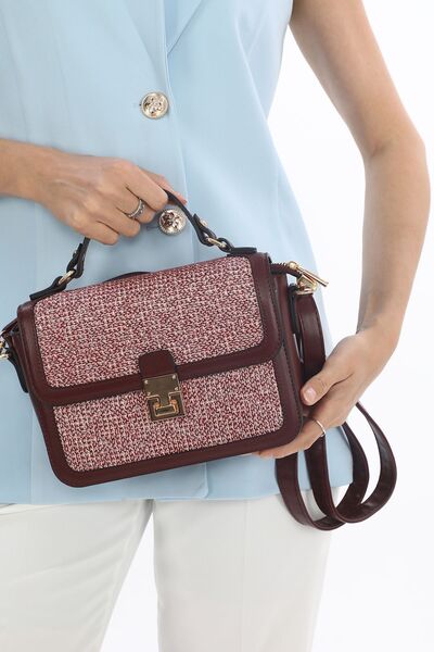 H&D COLLECTİON Women's Crossbody Shoulder Bag En 23 Size 16 cm