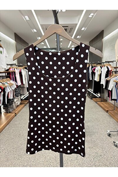 IŞILDA FASHION Μπλούζα με στάμπα Işılda με πουά