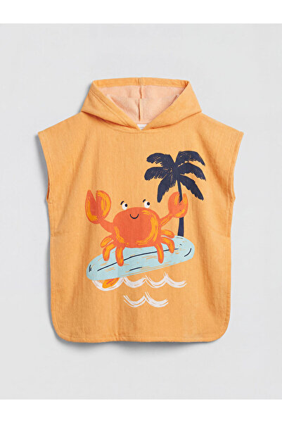 LC Waikiki Sparkling Choices Printed Baby Boy Poncho Towel from Shining Store