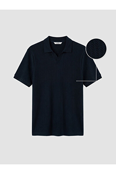 LC Waikiki RMZ GİYİM FARKİLYA Tricou bărbătesc cu guler tip Roba, din bumbac ...