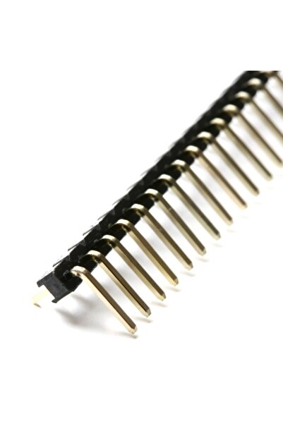OEM 40 x 90 degree angle male pin header 2.54mm