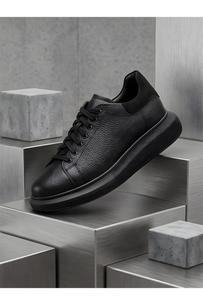 CRC AYAKKABI Crc Anatomical Orthopedic Sole Genuine Leather Comfort Sneaker L...