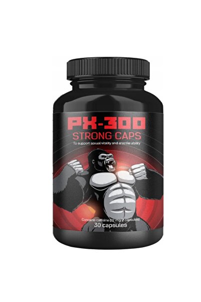 PX-300 STRONG CAPS - Suport pentru vitalitatea masculină (30 capsule) Descriere: