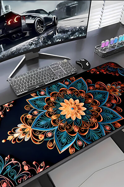 Charmbi Ao No Lotus Mouse Pad – 30x70 Gaming Mousepad, Αντιολισθητική Βάση, Μ...