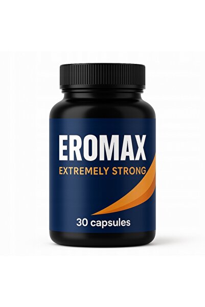 Eromax (30 capsules) - Natural male vitality and performance support