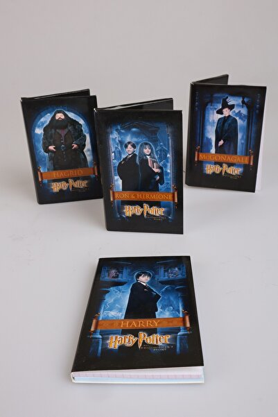 Harry Potter x Dekomus "Wizard Icons Collection" Lisanslı A7 2'li Not Defteri