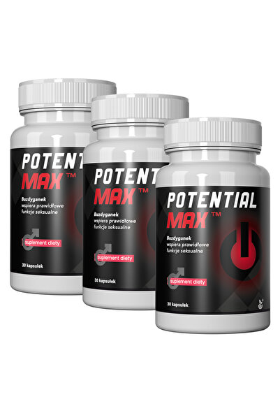 Potential Max - Supliment de masculinitate 90 capsule