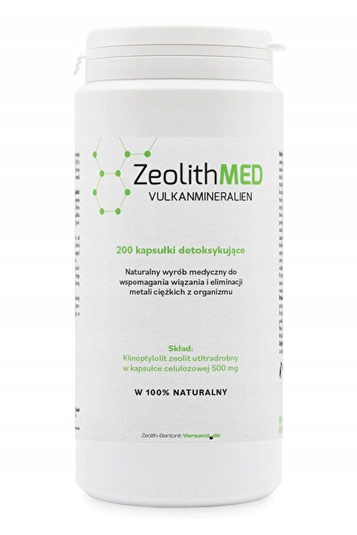 ZeolithMED 200kaps Produs medical Pulbere de detoxifiere Zeolith Klino Detox