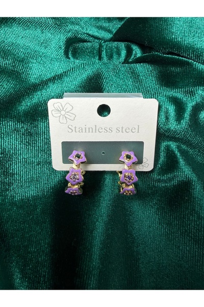 whiteandpurpledesign Mineli Küpe