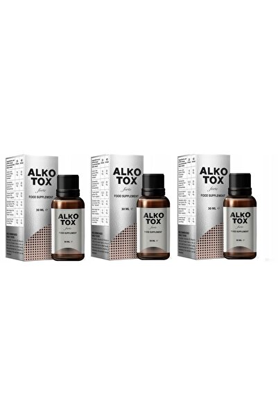 AlkoTox Forte 3x supliment alimentar 30 ml