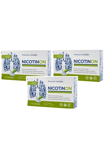 OEM 3x Nicotinon supliment alimentar 15 capsule
