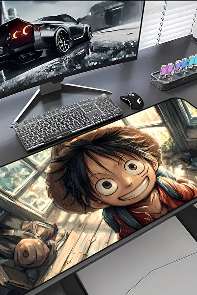 Charmbi One Piece Luffy Mouse Pad – 30x70 Μεγάλο Gaming Mousepad, Αντιολισθητ...