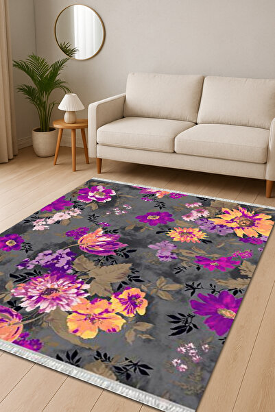 Home Dokuma taban Kaymaz Dijital Baskılı Yıkanabilir Leke Tutmayan Salon Halı...