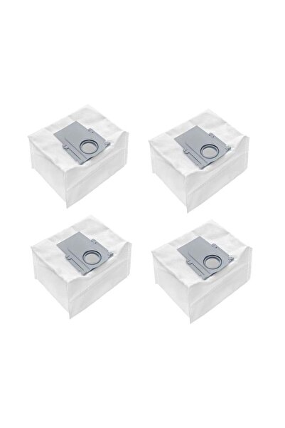 Supervac Roborock Robot Süpürge ile Uyumlu 4'lü Toz Torbası, Q5 Pro, Q7 , Q8 ...