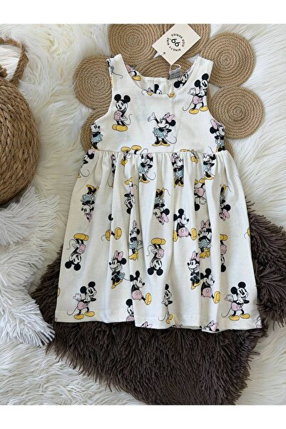 99 Mickey Mouse Kız Çocuk Elbise