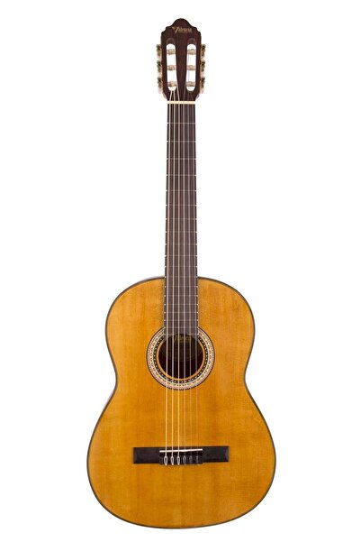 VALENCIA Vc404 Classic Guitar, Scale 4/4, Natural Matte, Cover Sitka