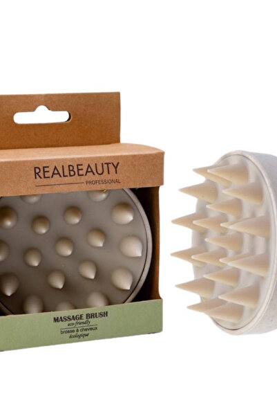 real beauty فرشاه تدليك قروه الشعر ريل بيوتي اللون عشوائي