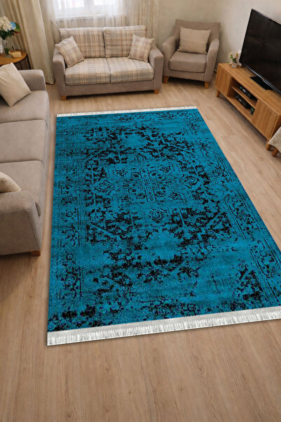 Home Kaymaz Dot Taban Dijital Baskılı Yıkanabilir Leke Tutmayan Halı Yolluk