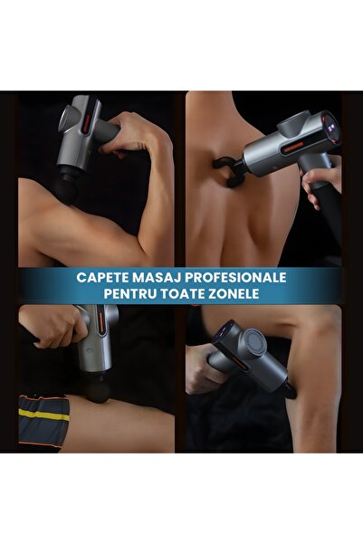 Juls Masaj profesional, 8 capete, puternic, baterie de lungă durată