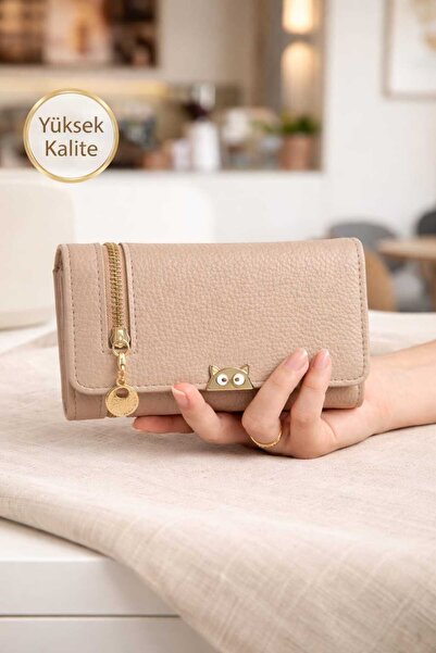 ELAN COLLECTİON Kadın Cüzdan Casual Sportif Çok Gözlü Bölmeli Şık ve Lüx Tasa...