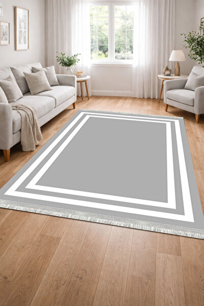 Home Kaymaz Dot Taban Dijital Baskılı Yıkanabilir Leke Tutmayan Halı Yolluk